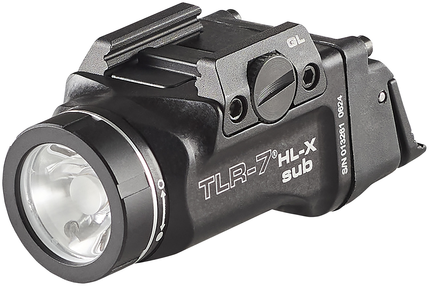 Streamlight 69503 TLR-7 HL-X SUB USB Black 6000 Series Aluminum Glock 43x/48 1000 Lumens