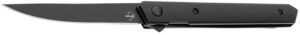 Boker 01BO329 Plus Kwaiken Air Mini Pocket 3.07" Plain Black G10 Handle