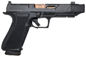 Shadow Systems SS2239CA DR920P Elite 9mm 10+1 Bronze TICN Black Nitride Optic Cut/Serrated/Window Cut Stainless Steel Slide Black Black Interchangeable Backstrap Grip *CA Compliant