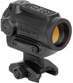Holosun AROMRSGR Black 1x 2 MOA Green Dot/65 MOA Circle Reticle