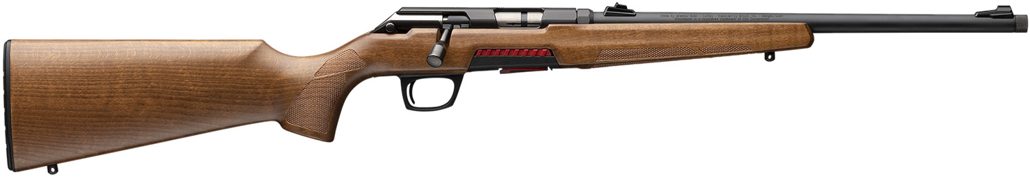 Winchester Repeating Arms 5252141003 Xpert Sporter SR Full Size 21 Sharp 10+1 16.50" Matte Black Threaded Sporter Barrel, Drilled & Tapped Matte Black Steel Receiver, Fixed Satin Walnut Stock