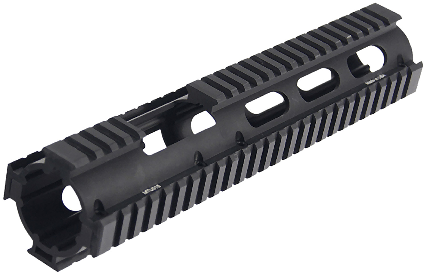 Leapers MTU015 Quad Rail Handguard Aluminum Matte Black Receiver