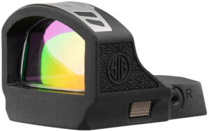 Sig Sauer Electro-Optics SOR02000 Romeo-RS Pro Black 1x31mm 2 MOA Red Dot/32 MOA Circle Reticle