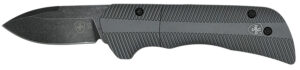 Templar Knife  Cali Auto Assist  1.90" Folding Drop Point Plain Cali D2 Steel Blade, 3.56" Gunmetal Anodized Aluminum Handle