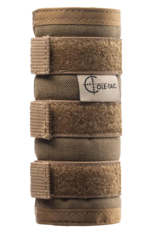 Cole-tac HTP102 HTP Suppressor Cover Fits 6" Long Coyote Brown