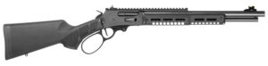 Smith & Wesson 14454 1854 Stealth Hunter 30-30 Win 5+1 16.50" Black Armornite Threaded Barrel, Black Anodized Stainless Steel Receiver w/Picatinny Rail, M-LOK Forend, Black Synthetic Fixed Stock