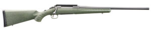 Glenfield 52001 Model A  Full Size 308 Win 4+1 20" Matte Black Threaded Barrel, Matte Black Alloy Steel Receiver w/Picatinny Rail, Moss Green Splatter Fixed Synthetic Stock, Thread Protector