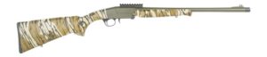 Charles Daly 930425 101 Full Size 28 Gauge Break Open 3" 1rd Black Steel Single Shot Barrel & Receiver w/Picatinny Rail, Fixed Mossy Oak Bottomland Synthetic Stock, Beretta/Benelli Mobil Choke System