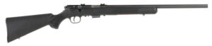 Savage Arms 93200 93 FV Full Size 22 WMR 5+1 21" Matte Black Heavy Barrel, Matte Black Drilled & Tapped Carbon Steel Receiver, Matte Black Fixed Synthetic Stock, Right Hand
