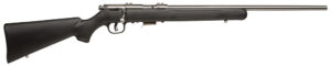 Savage Arms 91700 93 FSS Full Size 22 WMR 5+1 21" Matte Sporter Barrel, Matte Drilled & Tapped Stainless Steel Receiver, Matte Black Fixed Synthetic Stock, Right Hand