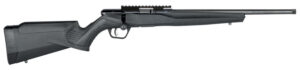 Savage Arms 70803 B Series FV-SR Full Size 17 HMR 10+1 16.25" Matte Black Heavy Threaded Barrel, Matte Black Picatinny Rail Carbon Steel Receiver, Matte Black Fixed Synthetic Stock, Right Hand