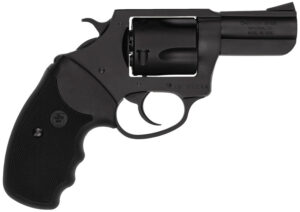 Charter Arms 14420 Bulldog  Large Frame 44 S&W Spl 5 Shot 2.50" Black Stainless Steel Barrel, Cylinder & Frame, Black Finger Grooved Rubber Grip, Exposed Hammer
