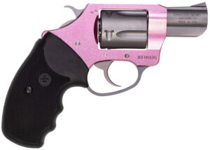Charter Arms 53830 Undercover Lite Pink Lady Small 38 Special, 5 Shot 2" Stainless Steel Barrel & Cylinder, Aluminum Frame w/Black Finger Grooved Rubber Grip, Exposed Hammer