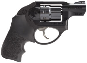 Ruger 5410 LCR Small Frame 22 LR 8rd 1.87" Matte Black Aluminum Frame, Black PVD Cylinder, Hogue Tamer Monogrip Grip, Concealed Hammer