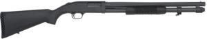 Mossberg 51660 590A1 Tactical 12 Gauge 8+1 3" 20" Heavy-Walled Barrel, Parkerized Finish, Drilled & Tapped Receiver, Mil-Spec Construction w/Metal Trigger Guard & Safety, Synthetic Stock