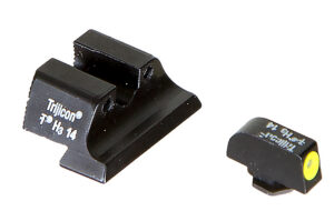 Trijicon 600545 HD Night Sights Green/Tritium Yellow Outline Front Sight-Green Tritium Black Outline Rear Sight Glock 20/21 Large Frame