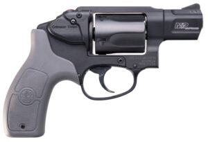 Smith & Wesson 12058 M&P Bodyguard *MA Compliant 38 S&W Spl +P 5 Shot 1.88" Black PVD Barrel/Cylinder, Matte Black Aluminum J-Frame, Gray Polymer Grip, Includes Crimson Trace Red Laser
