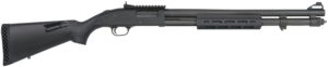 Mossberg 50768 590A1 Tactical 12 Gauge 3" 8+1 20" Cylinder Bore Barrel Black Rec with XS Ghost Ring Sights Black Fixed with Storage Compartment Stock Right Hand Includes M-LOK Handguard