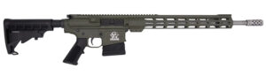 Great Lakes Firearms GL10308SSODG GLFA 308 Win 10+1 18" Stainless Threaded Barrel, OD Green Cerakote Picatinny Rail Aluminum Receiver, 6 Position Mil-Spec Black Synthetic Stock, Mil-spec Polymer Grip